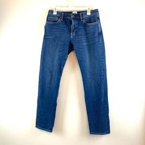 Men’s Flint and Tinder Slim Fit Zipper Fly Denim Blue Jeans Size 30 X 32
